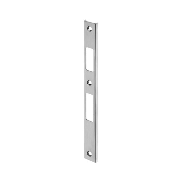 WILKA Schließblech U-förmig Falle und Riegel, 245 x 24 x 6 mm, Edelstahl