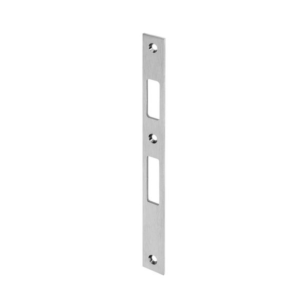 WILKA Schließblech flach Falle und Riegel, 245 x 24 x 3 mm, Edelstahl