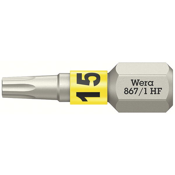 WERA Bit-Einsatz 1/4″ TX sechskant Type 867/1 HF