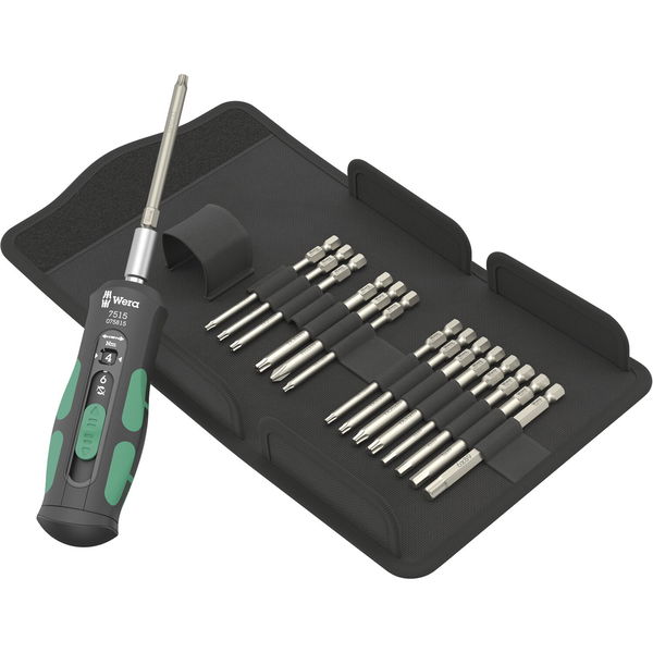 Wera Drehmoment Schraubendreher Satz mit Bits – Hex-Plus, Phillips, Torx & Torx mit Bohrung – 16-teilig