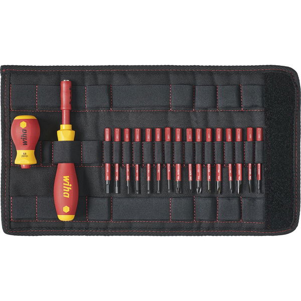 WIHA Bit-Satz slimVario® VDE 19-teilig