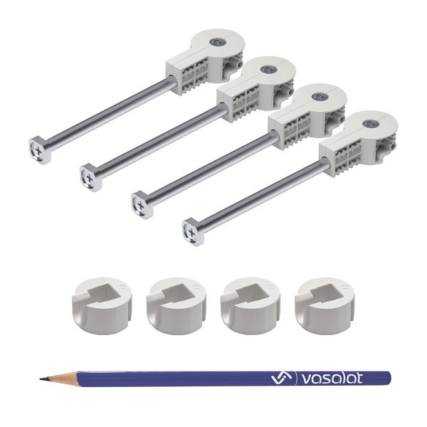 vasalat Arbeitsplattenverbinder Set
