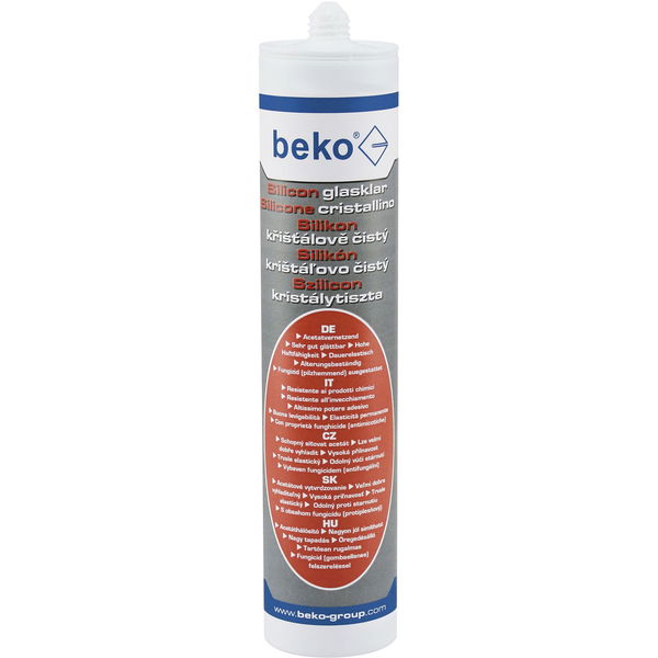 BEKO Sanitärsilicon glasklar 310ml