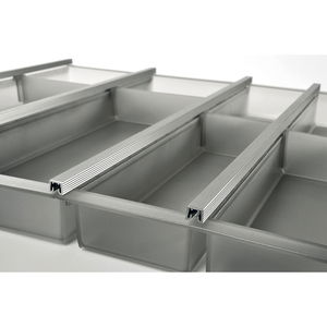 Ninka Cuisio  Besteckeinsatz – Besteckkasten für Tandembox 473x620x55mm graphit
