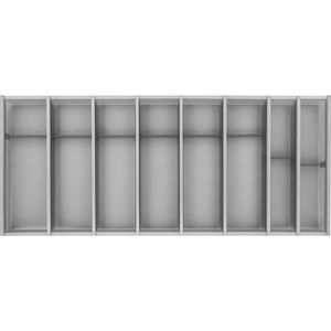 Ninka Cuisio  Besteckeinsatz – Besteckkasten für Tandembox 473x1120x55mm graphit