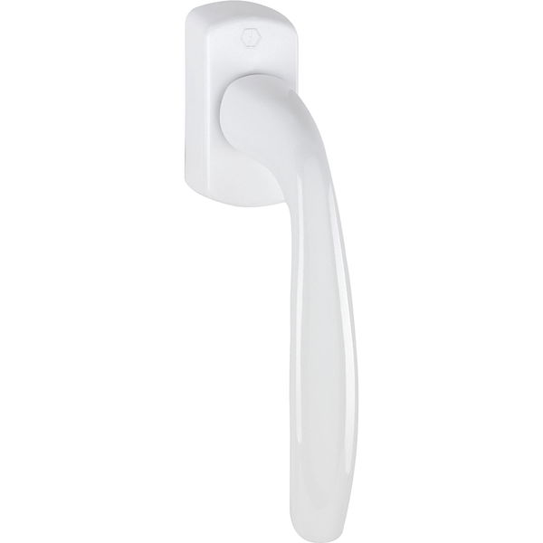 HOPPE Fenstergriff NEW YORK – Secustik, VK 7 x 32 – 42 mm, weiß