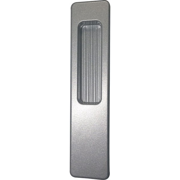 HAUTAU ATRIUM HS Griffmuschel außen mit Schrauben M5x100 mm, Aluminium silber