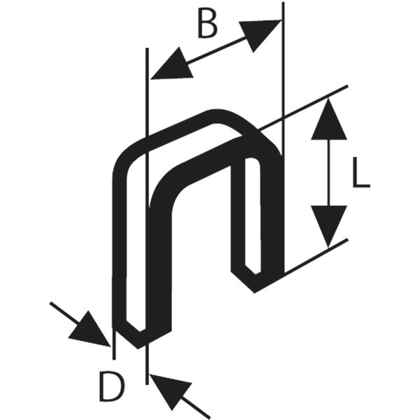 BOSCH Klammern Type 55