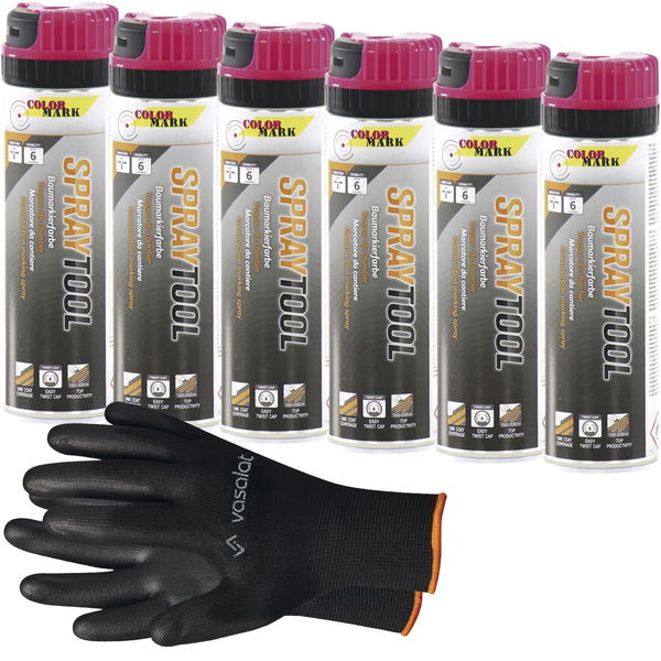 vasalat Markierungsspray Leuchtfarben SET