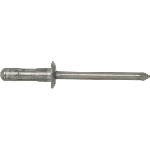 Mehrbereichsniete Flachrundkopf 4.0×10 Aluminium mit Edelstahldorn