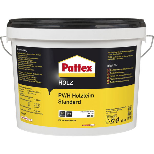 PATTEX PV/H Holzleim Standard D2