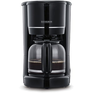 Produktbild für Severin Filterkaffeemaschine mit Warmhaltefunktion KA4320 – Filter Kaffeemaschine 900W, schwarz