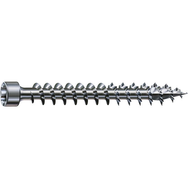 SPAX Holzbauschraube ZK T-STAR plus Vollgewinde – Stahl Wirox-silber