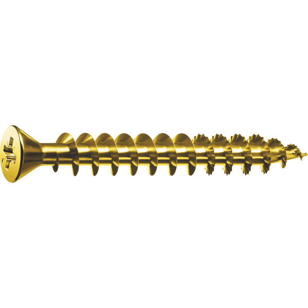 SPAX kleiner Senkkopf 3.0x 12 Vollgewinde Pozidriv 1 Kopf ø 5mm Yellox