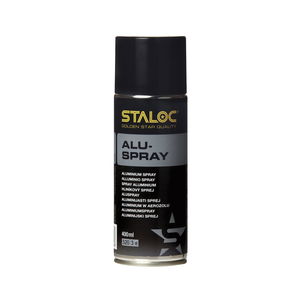 STALOC Alu-Spray | Aluminium-Spray | 100% Alu-Pigment | 400 ml
