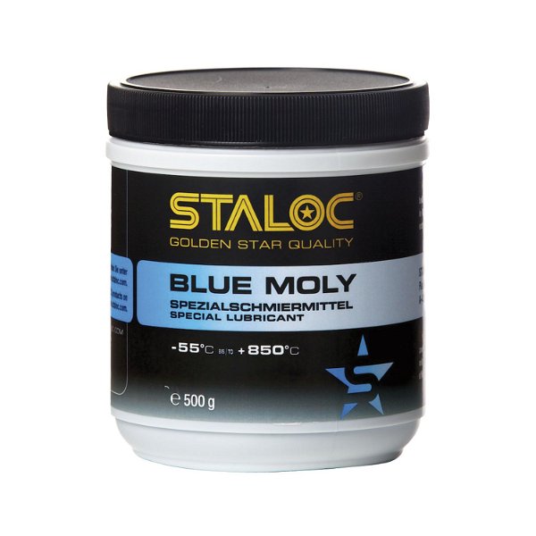 STALOC Spezial-Schmierstoff Blue Moly | für Edelstahl-Montagen | 500 g