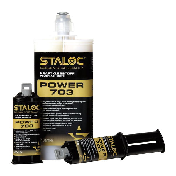 STALOC 2K Klebstoff Power 703 25ml beige, + Mischer