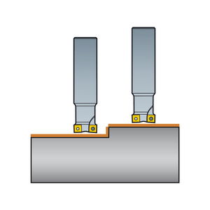 SANDVIK Schaftfräser CoroMill® 390 Weldon