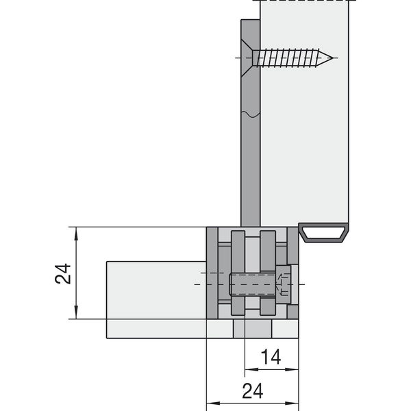 SIMONSWERK Aufnahmeelemente VX 7502-3D, Stahl verzinkt