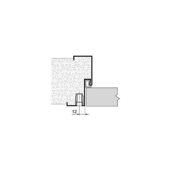 Anschweißmuffen M10 x 1, Stahl blank