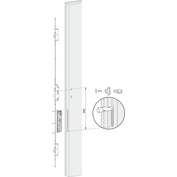 KFV Elektromechanischer Antrieb 2.2 zu AS 3500/3600 F1060, Typ A