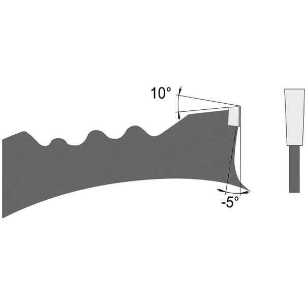 AKE Diamant-Kreissägeblatt ø 160 x 2,4 x 20 mm Z4 (F, SDB), negativ