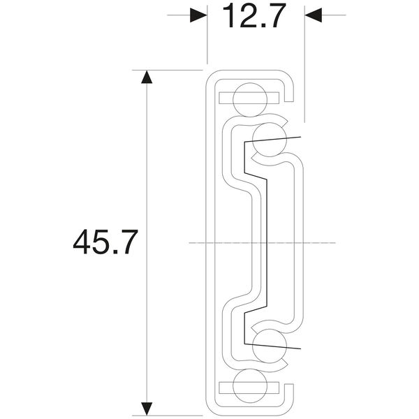 ACCURIDE Kugelkäfigführung Accuride 3832DO – Rastung