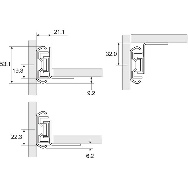 ACCURIDE Winkelsatz Accuride 635XX