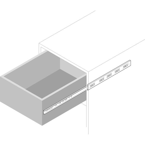 ACCURIDE Kugelkäfigführung Accuride 2132 Teilauszug,