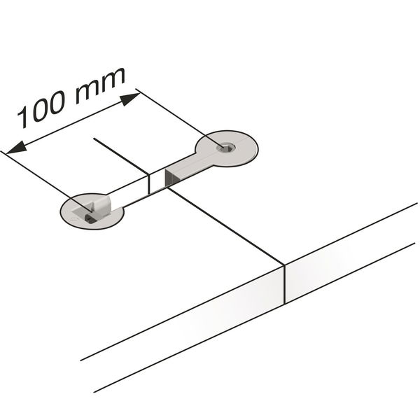 Arbeitsplattenverbinder Quick Tech Ø 35mm