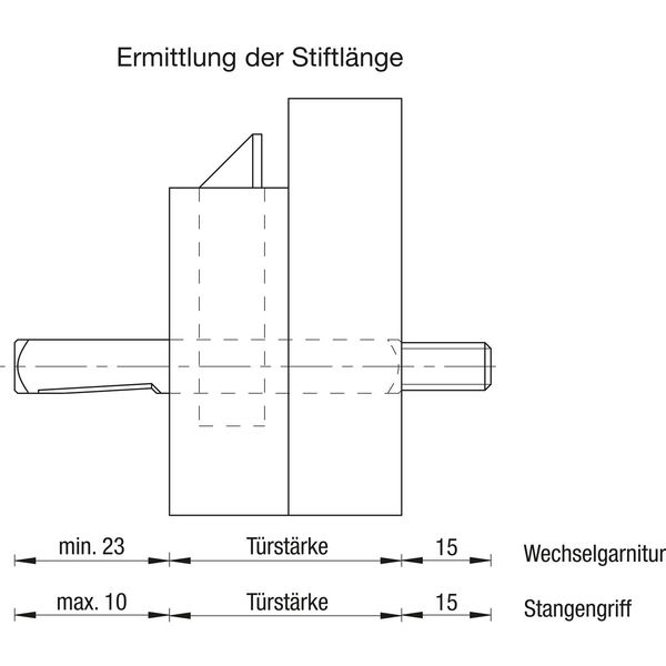 BKS Wechselstift 78410 M 8