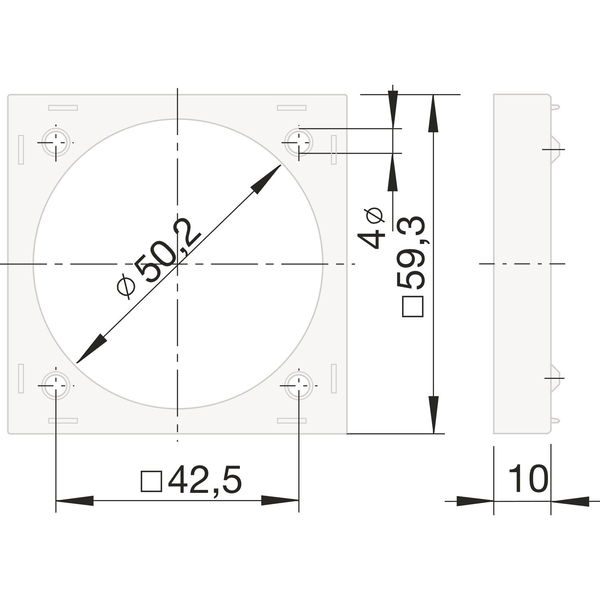 BERKER Berker Integro Flow/Pure Distanzring