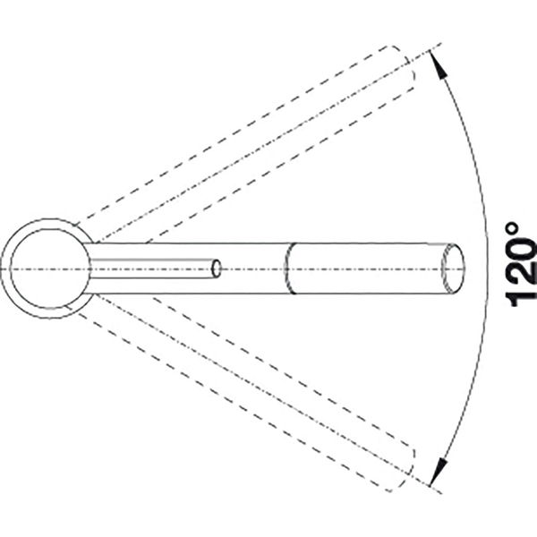 Blanco Küchenarmatur ausziehbar Kano-S mit Schlauchauszug druckfest – Armatur, chrom