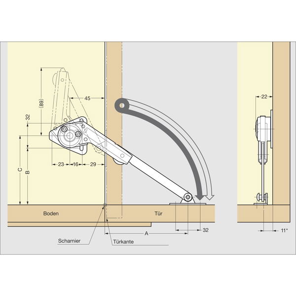 vasalat LAMP® Bremsklappenhalter NSDX – 10