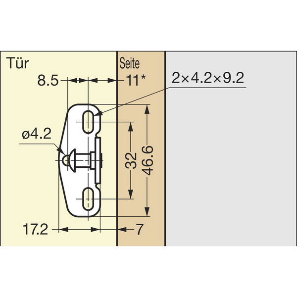 vasalat LAMP® Bremsklappenhalter NSDX – 10