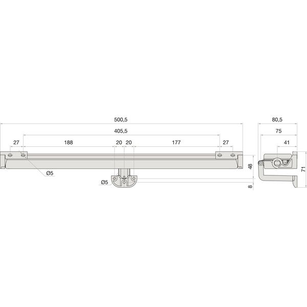 COMUNELLO Kettenantrieb LIWIN L40 WIFI 230V Hub 200/300/400/500 mm