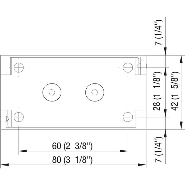 Duschtür Scharnier 8500N 90 Grad Glas-Wand mittig, Messing verchromt poliert