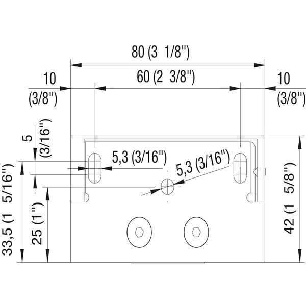 Duschtür Scharnier 8500N 90 Grad Glas-Wand, Messing verchromt poliert