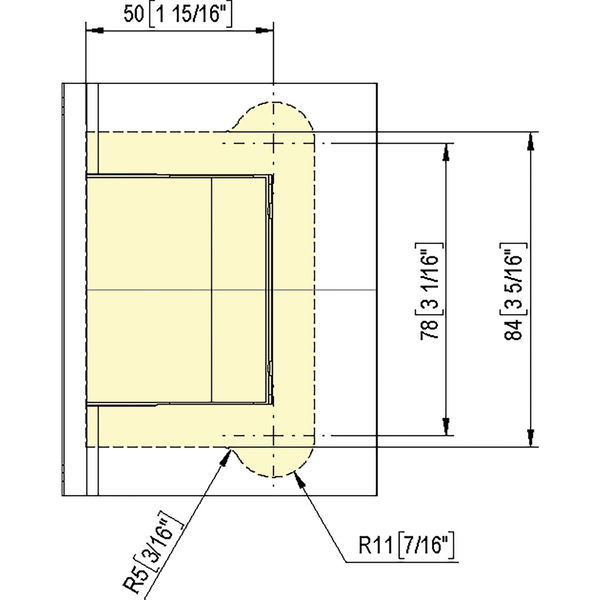 BILOBA Pendeltürband 8910 Glastürband für Glaswand 8-13,52mm – hydraulisches Band mit Nulllageneinstellung