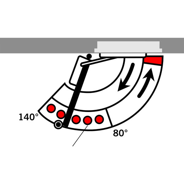 DORMAKABA Gleitschiene G-EMR, silber