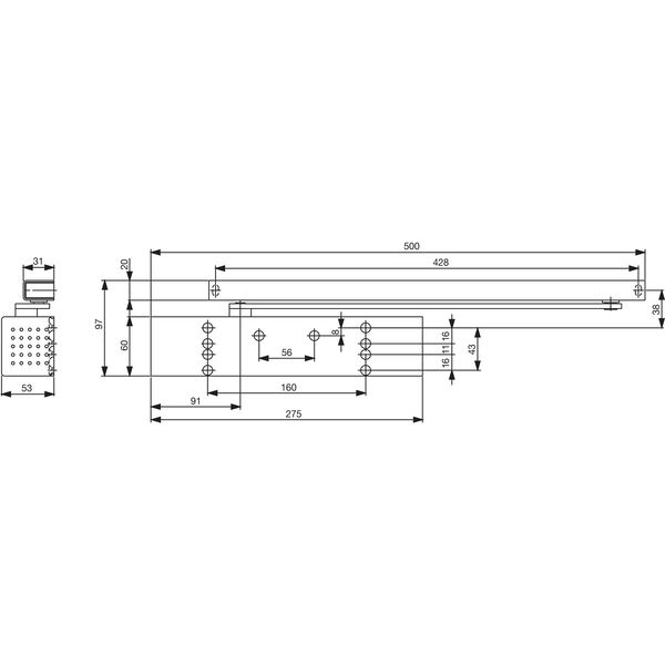 DORMAKABA Türschließer TS 93G G-N, EN 2-5
