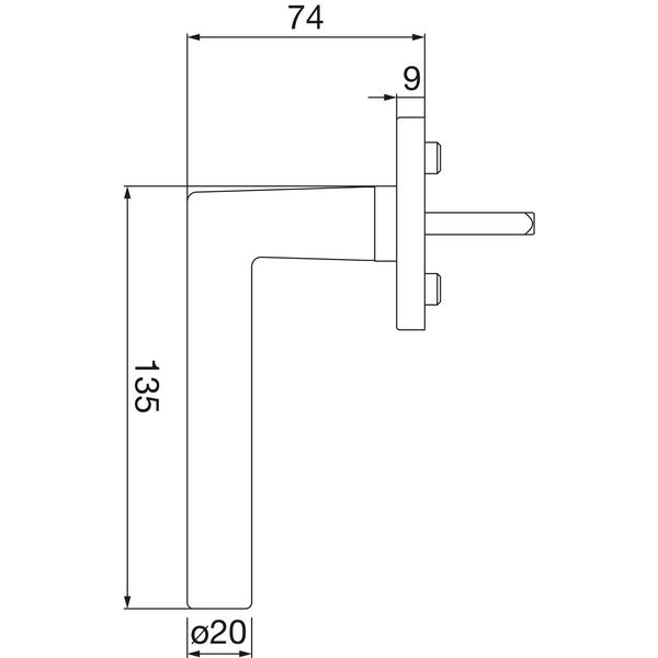 OGRO Fenstergriff PREMIUM 4906SO