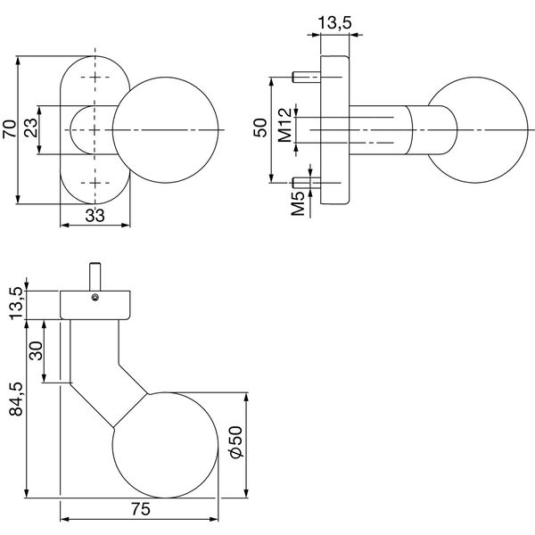 ECO Türknopf K 160 FS