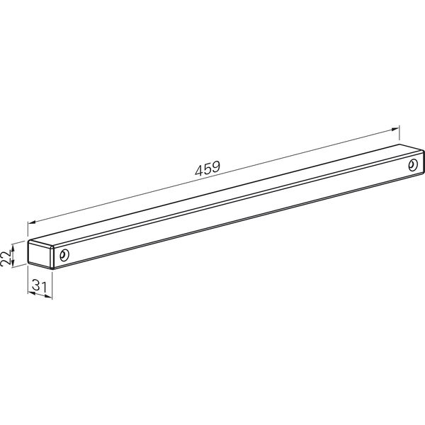 Eco Gleitschienen B für TS 31 Gleitschienen-Türschließer (Türbeschlag) universal