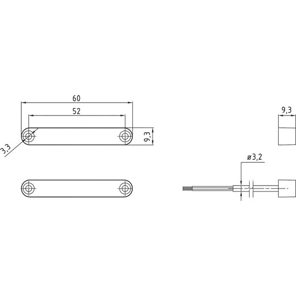 Einlassreedkontakt 10360-6