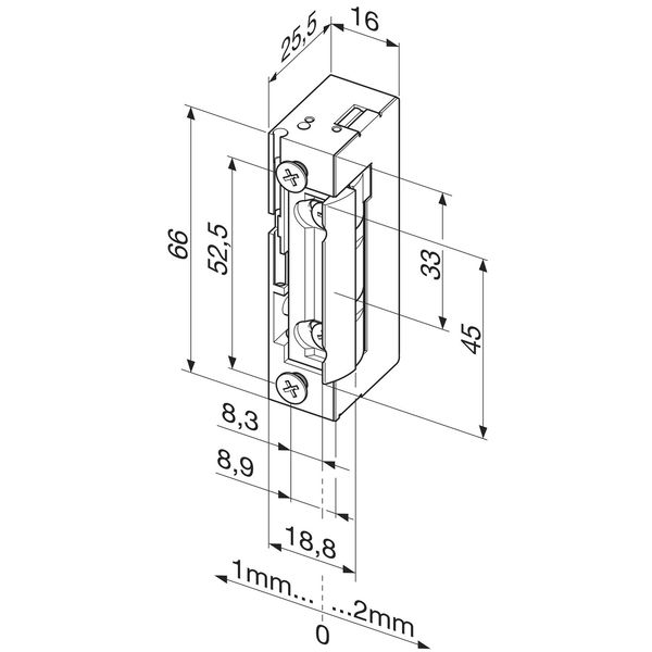 EFF EFF Türöffner Serie 138 FaFix Ruhestrom