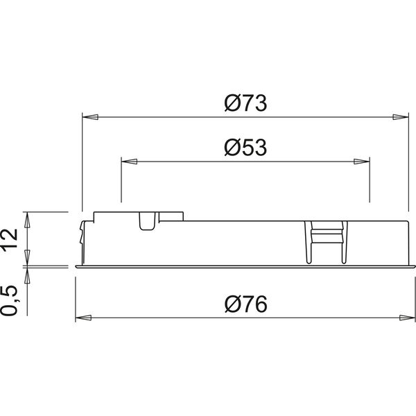 DOMUS LINE Einbauleuchte Holl D-Motion 24 V/DC