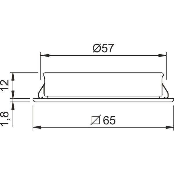 DOMUS LINE Einbauleuchte Quadrum Plus D-Motion 24V/DC