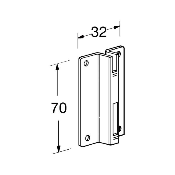 ELEMENT SYSTEM Classic Einzelhalterung 10005