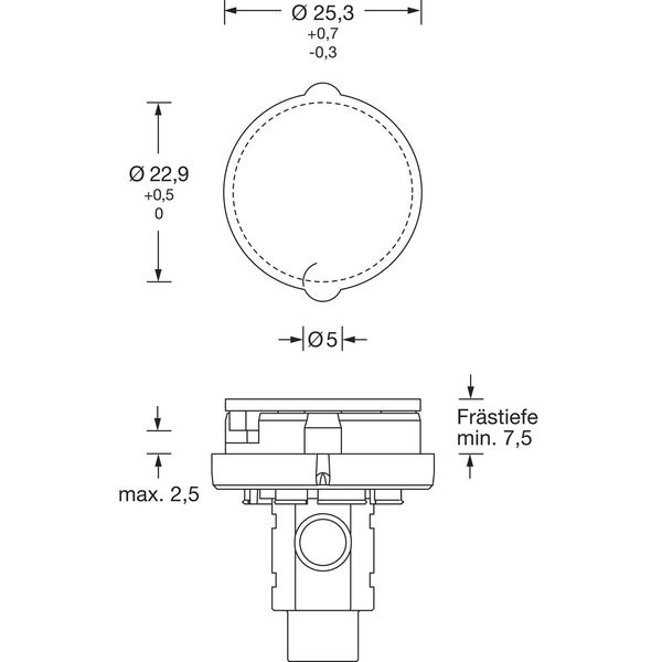 FSB Fenster-Steckgriff 34 1267 minimalistisch,